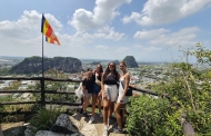 From cruise ship: Amazing Marble Mountains and Monkey Mountain
