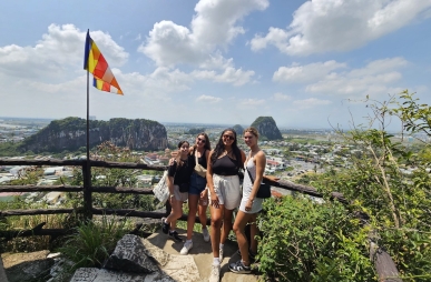 From cruise ship: Amazing Marble Mountains and Monkey Mountain